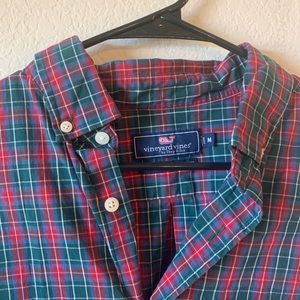 Vineyard vines men’s collard long sleeve shirt